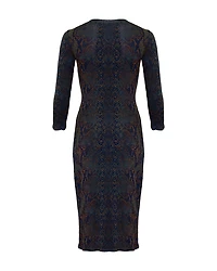 Meika Print Dress