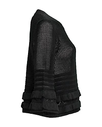 Nico Knit Ruffle Pullover