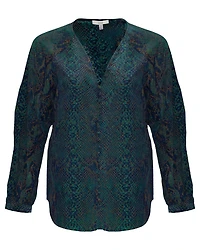 Shariana Snake Print Blouse