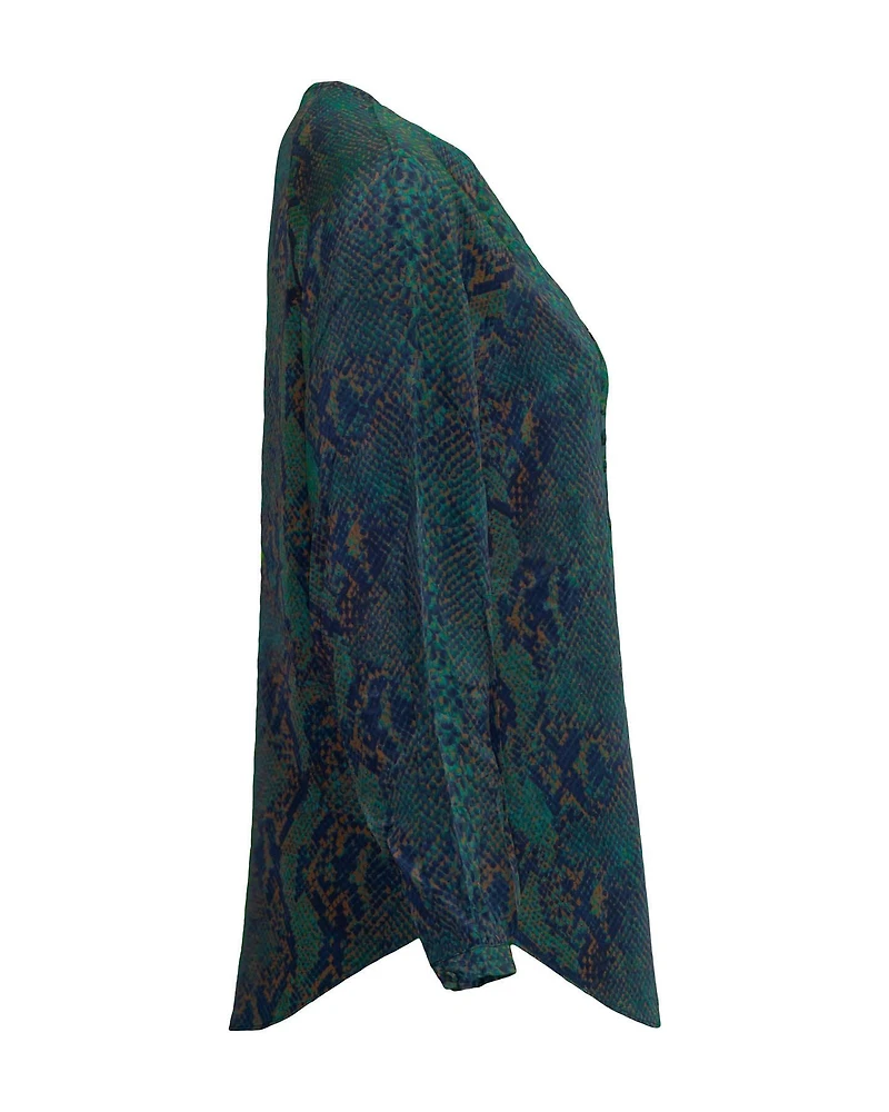 Shariana Snake Print Blouse