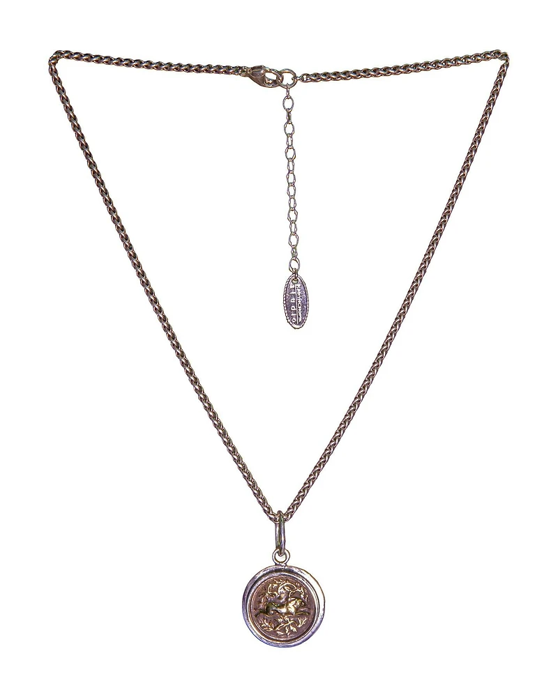 Bronze Hare Necklace