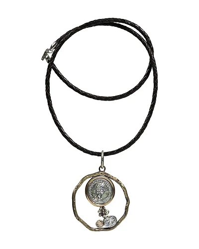Coin Mixed Media Necklace