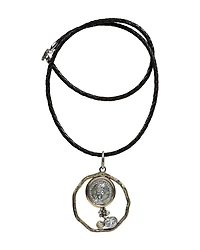 Coin Mixed Media Necklace