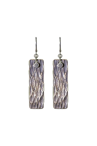 Driftwood Earrings Bronze