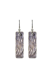 Driftwood Earrings Bronze