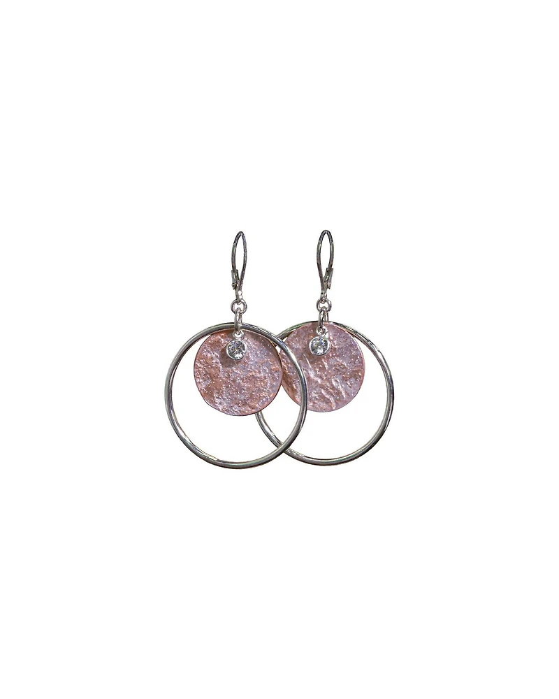 Groovin Movin Bronze Earrings