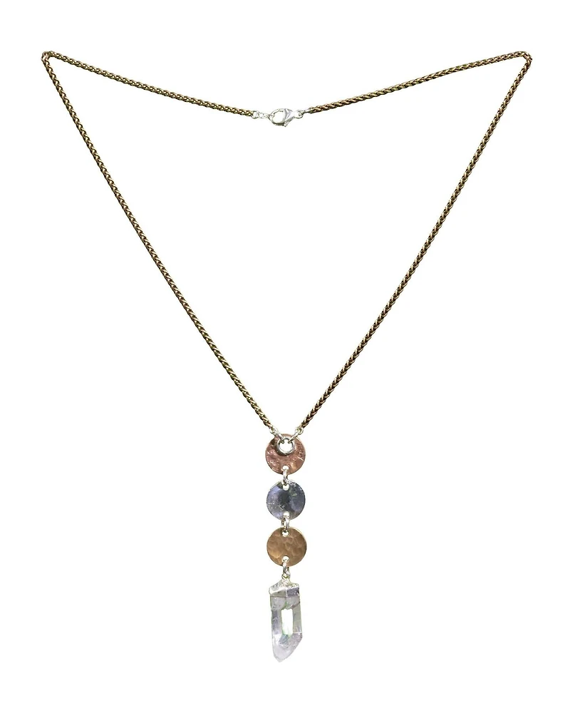 Mystic Three Metal Necklace