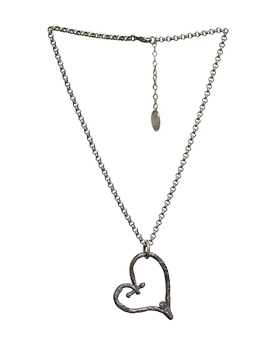 Shipwrecked Bronze Heart Necklace