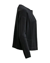 Cropped Cardigan-Noir