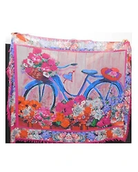 Blue Bicycle Scarf