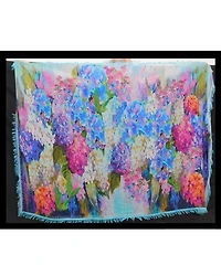 Joy Bomb Hydrangeas Scarf
