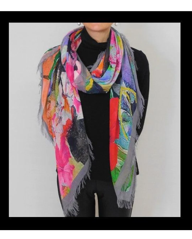 Rainbow Toucans Scarf