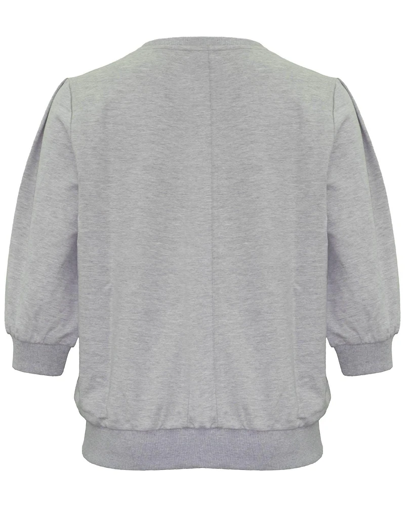 3/4 Sleeve Sweatshirt