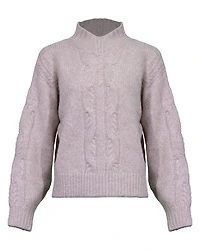 Argyle Cable Knit Pullover
