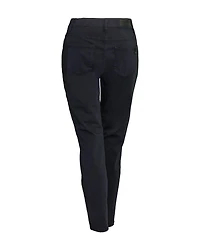Brushed Cotton Skinny Pants Black