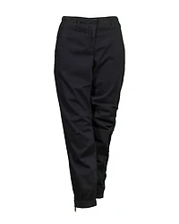 Luisa Cerano Brushed Cotton Utility Pant Black