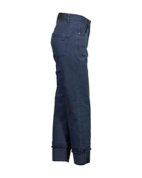 Brushed Cotton Wider Leg Pants