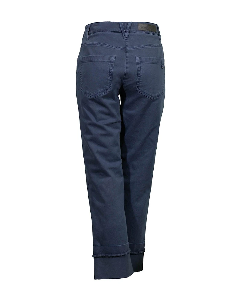 Brushed Cotton Wider Leg Pants