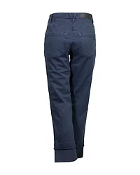 Brushed Cotton Wider Leg Pants