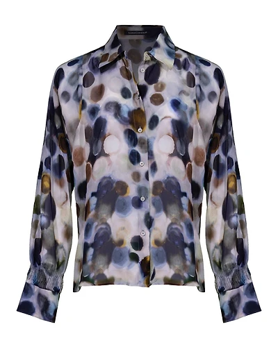 Bubble Print Blouse