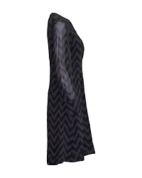 Chevron Print Dress