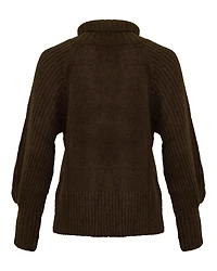 Chunky Funnel Neck Pullover