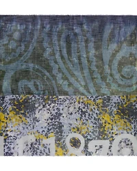 Contrast Print Scarf