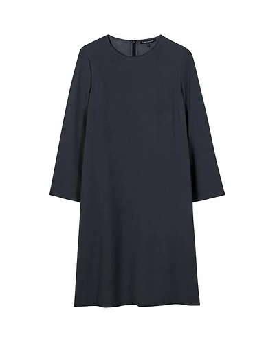 Crepe 3/4 Sleeve Dress