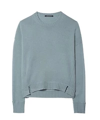 Crew Neck Cashmere Mix Sweater