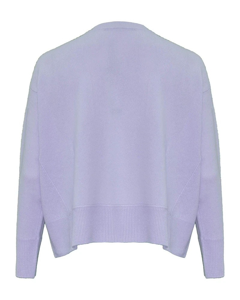 Crew Neck Pullover Lilac