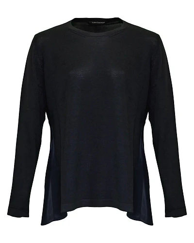 Crew Neck Pullover Side Detail