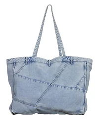 Denim Shopper Tote