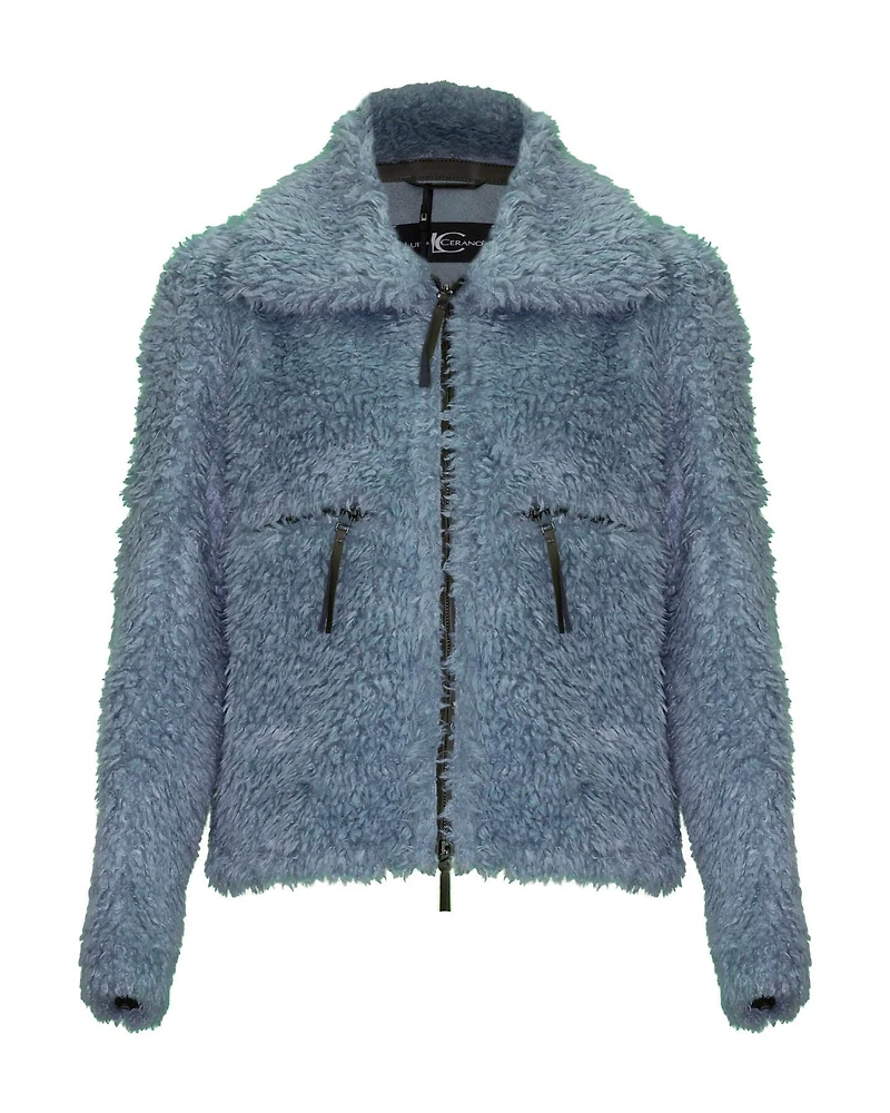 Faux Fur Shearling Coat