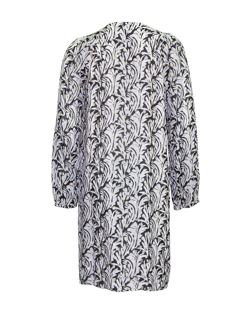 Filigree Print Dress