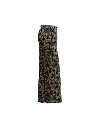 Floral Print Cropped Pant