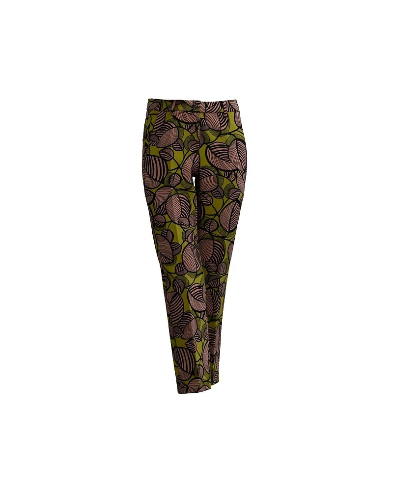 Floral Print Cropped Pant