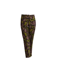 Floral Print Cropped Pant