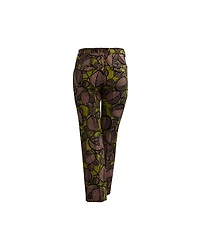 Floral Print Cropped Pant