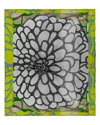 Floral Print Modal Scarf