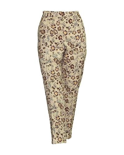 Luisa Cerano Floral Print Pants