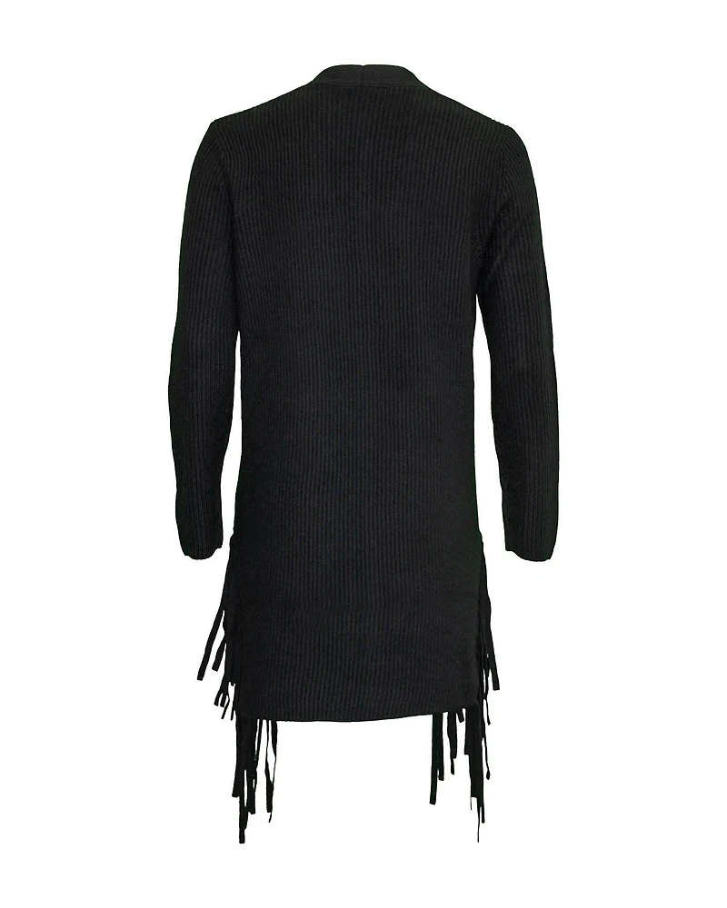 Fringe Detail Cardigan