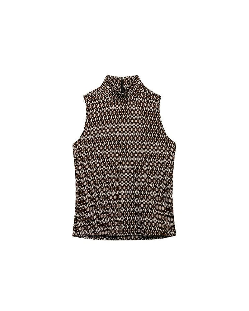 Geo Print Tank Top