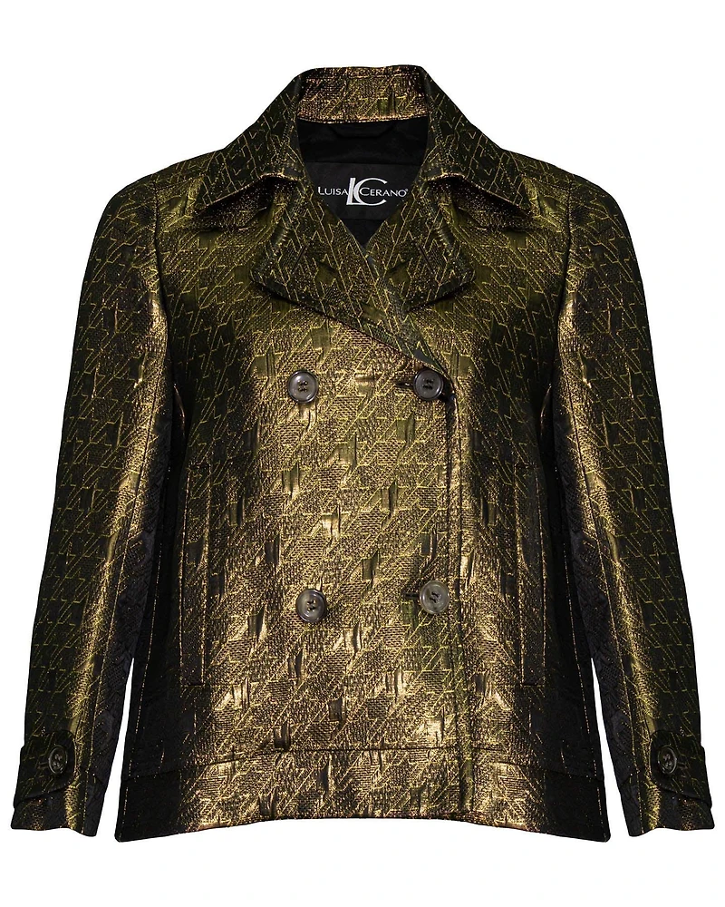 Glazed Jaquard Jacket
