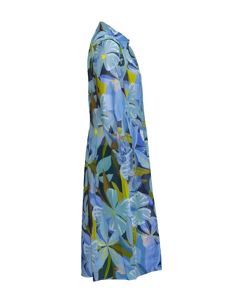 Hawaii Print Dress