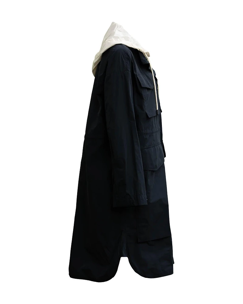 Hooded Anorak Coat