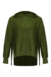 Knit Hoodie Tunic