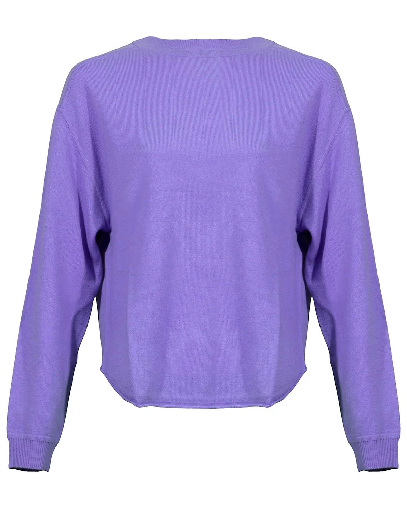 Lilac Wool Blend Pullover