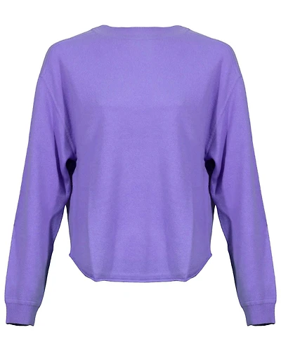 Lilac Wool Blend Pullover
