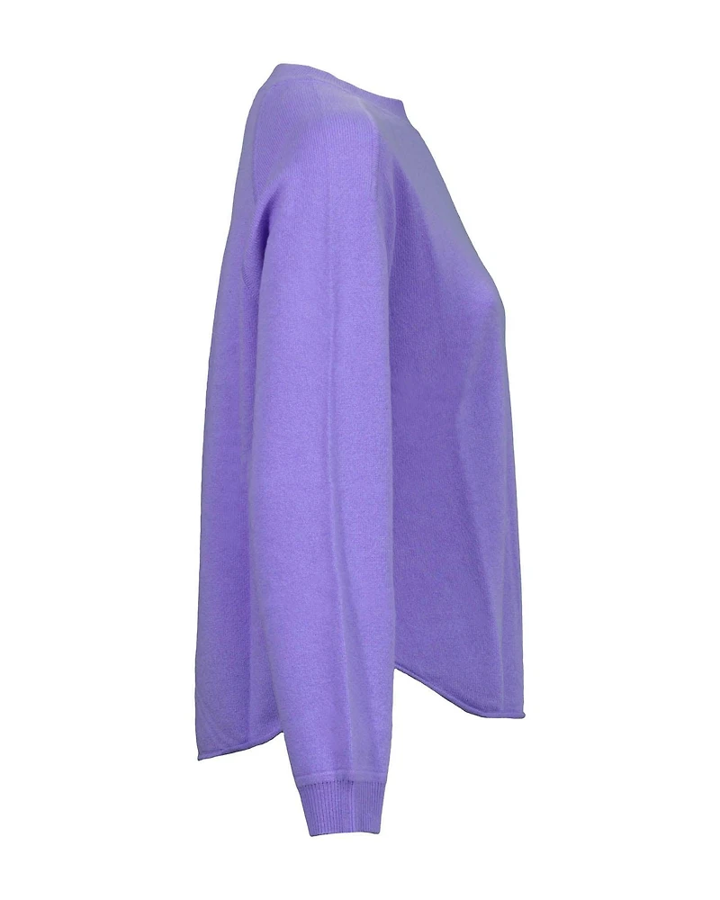 Lilac Wool Blend Pullover
