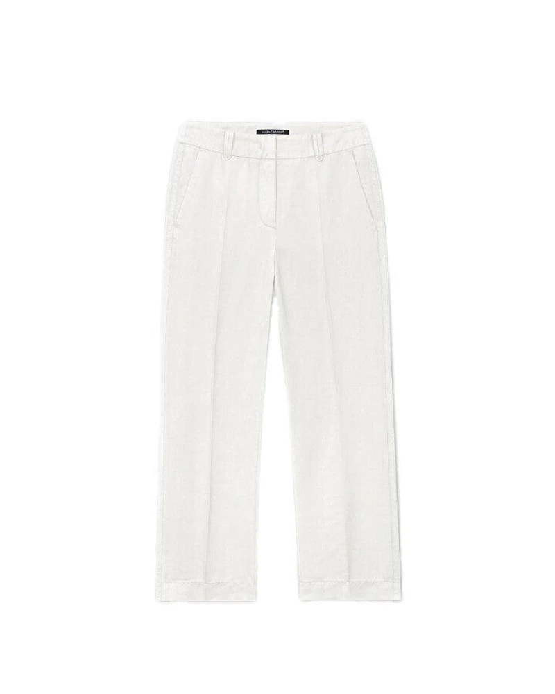 Luisa Cerano Linen Mix Straight Leg Pants